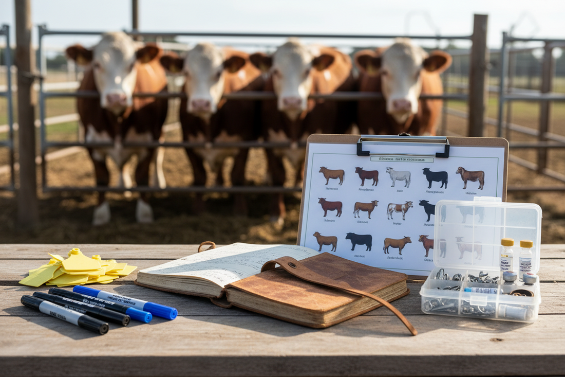 Livestock Ear Tags and Identification Tools for Better Farm Records
