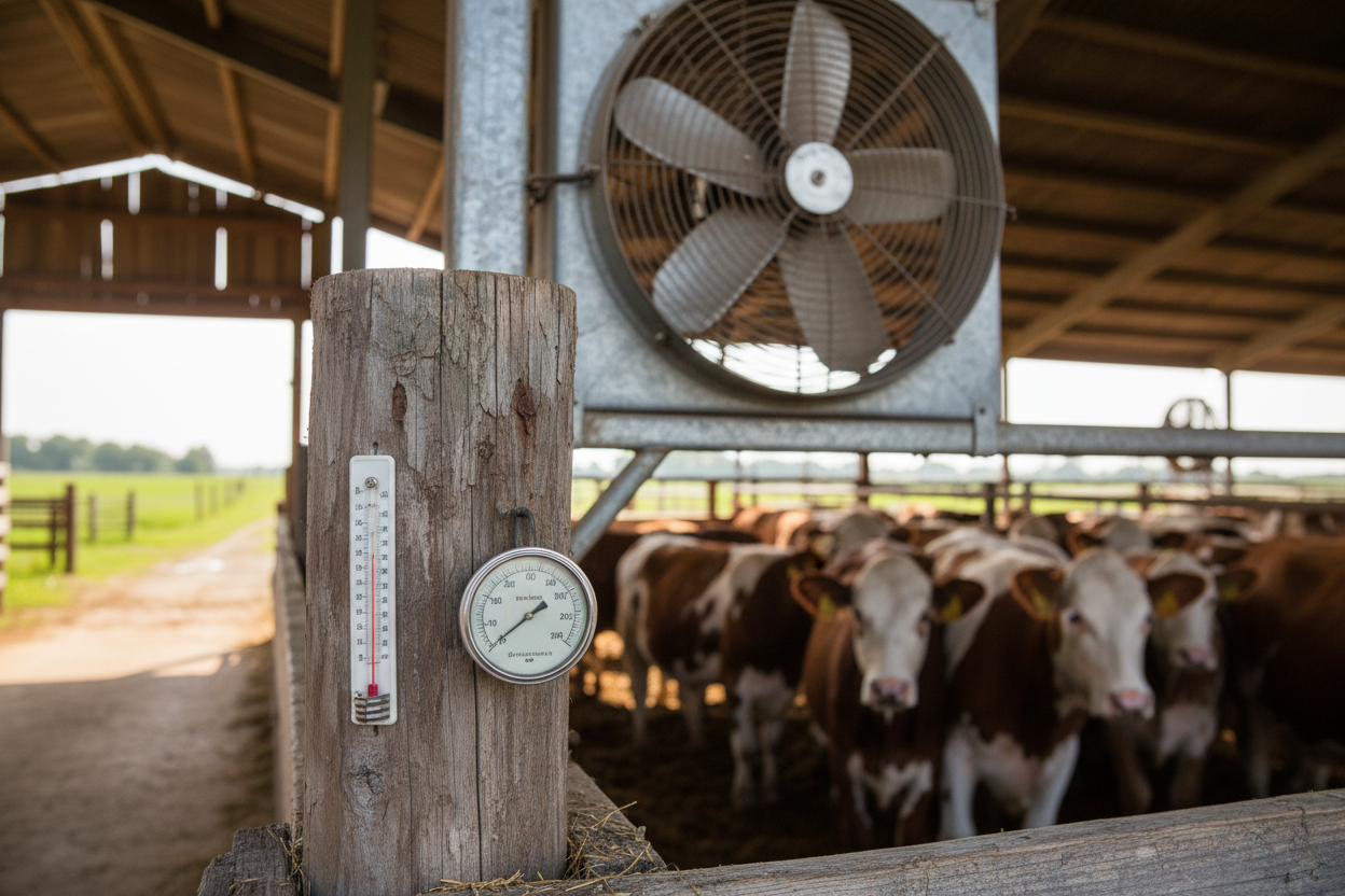 Barn Ventilation and Cooling Essentials for Hot Weather Livestock Care