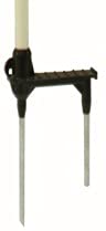 Electric Netting Fiberglass Posts (48" Double-Spike Fiberglass Posts - 5 Pack) - size: 48" Double-Spike Fiberglass Posts - 5 pack