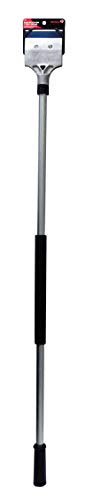 Red Devil 2108 Long Handle Heavy Duty Floor Scraper with 4-Inch Double Edge Steel Blade, Cushioned Grip Handle for Tile, Linoleum, and Carpet Removal - size: 1 Pack, style: Long Handle