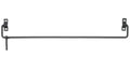Scenic Road 36" Fold Down Wall Mount Blanket Rack for Horse Stall (SR36) - size: 36-inch Fold Down