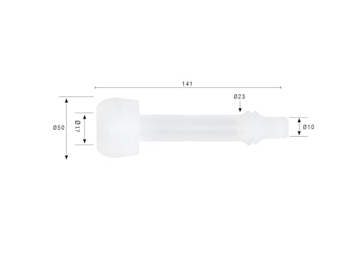 Melasty, Dwarf Goat Milker Clear Shell and Silicone Liner/Inflation. Perfect for Sheep or Dwarf Goats (Example Nigerian Dwarfs) 2 PC of Each. FITS MELASTY Milking Machines.