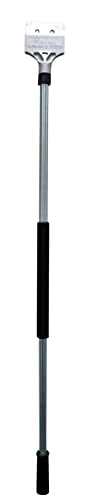 Red Devil 2108 Long Handle Heavy Duty Floor Scraper with 4-Inch Double Edge Steel Blade, Cushioned Grip Handle for Tile, Linoleum, and Carpet Removal, Pack of 4 - size: 4 Pack, style: Long Handle