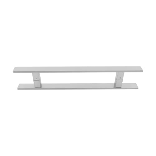 23 Inches Long 304 Stainless Steel Door Handle, Brushed Process Heavy-Duty Commercial Modern Door Pull Handle, for Doors with a Thickness of 12 mm, Sliver