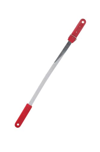 Tack Shack of Ocala Stainless Red Horse Shedding Blade, Shedding Brush, Sweat Scraper for Horses