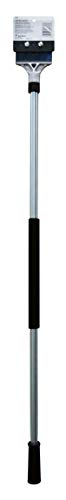 Red Devil 2108 Long Handle Heavy Duty Floor Scraper with 4-Inch Double Edge Steel Blade, Cushioned Grip Handle for Tile, Linoleum, and Carpet Removal - size: 1 Pack, style: Long Handle
