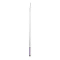 Weaver Livestock Basic Pig Show Whip, Hog Livestock Whip with Braided Nylon Handle, Leather Popper, Lightweight Braided Shaft - color: 36" - Purple