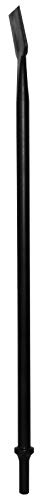 Mayhew Tools 32017 Pneumatic Scraper, 2" x 24", Black Oxide Finish - size: 2" x 24"