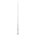 Weaver Livestock Basic Pig Show Whip, Hog Livestock Whip with Braided Nylon Handle, Leather Popper, Lightweight Braided Shaft - color: 36" - Hunter Green/White