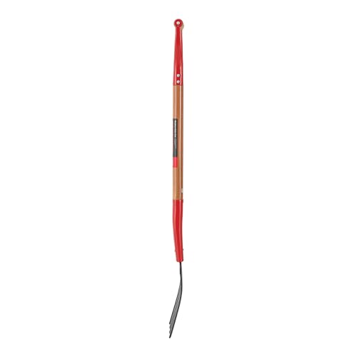 Truper Spading Fork, 4-Tine Steel Head, 30-Inch, Wood D-Handle, Heavy-Duty Garden & Landscaping Digging Fork (Model 30293)