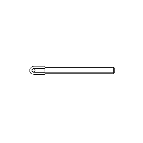 Tie Rod Chain Connection Hardware for Sliding Gate Openers