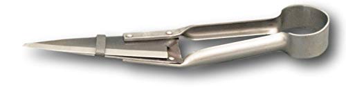 DUE BUOI SINGLE BOW CURVED SHEEP SHEARS DB 163/29-5"1/8 BLADE LENGTH- 11"1/2 TOTAL LENGTH