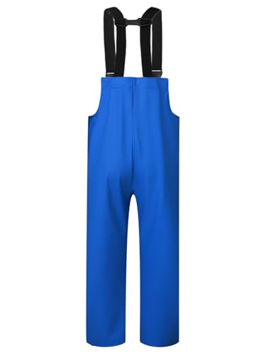 RainRider Rain Pants for Men Women Waterproof Rain Gear Bib Overalls Trousers for Fishing Hunting - color: Blue, size: XX-Large