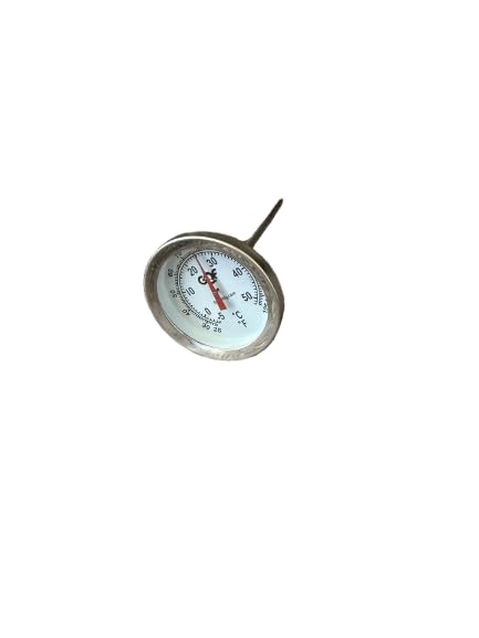 G.Q.F. Dial Incubator Thermometer/Hygrometer 3018 with 4" Stem and 2" Display