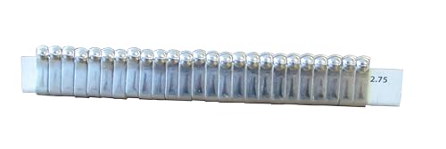 Jiffy Wing Bands Numbered - NOT Stamped Aluminum Chicken Pheasant Poultry Duck Wing Identification Tags (100, Silver) - color: Silver