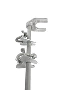 Heavy Duty Chain Link Drop Rod for Double Gates - Pull Style Fence Gate Latch Fits 1-3/8" Metal Frame - Secure Drop Bolt Ground Latch for Chain Link Gates,Pack of 1