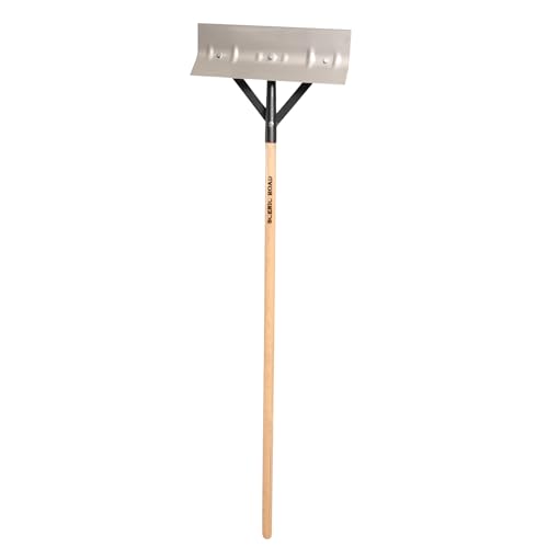 Scenic Road 18" Reversible Steel Blade Scraper 58" Handle USA (SRSS18) - size: 18-inch Stainless Steel