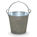 Little Giant® Galvanized Dairy Pail | Metal Bucket | Utility Bucket with Handle | Gardening & Farming Bucket | 12 Quart - size: 12 Quarts