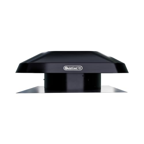Quietcool 1266 CFM Smart App Controlled 2-Speed Roof Mount Attic Fan