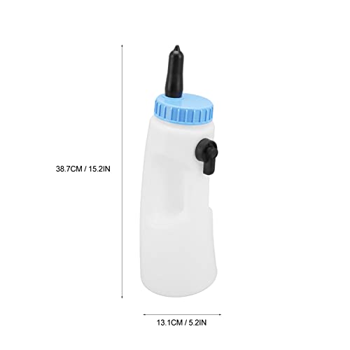 2.5L Vertical Calf Bottle, PE Calf Nursing Bottles, Portable Sheep Feeding Bottle for Lamb Calf Other Animals