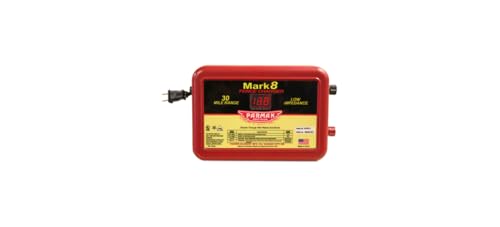 Parker Mc Crory Mfg Mark 8 Mark 8 Electric Fence Charger, 30-Mile, Low Impedance, Plug-in, 110-120-Volt - Quantity 4
