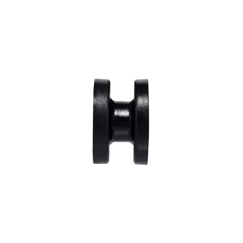 Donut Corner Post Electric Fence Insulators, Black, 20 | Polywire Insulator, For Electric Fence, Farm Fence - color: black, size: 20