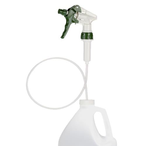 Heavy Duty Remote Extended Reach Trigger Sprayer with 36" Hose Green/White, Fits Large Containers and 1 Gallon Odor Commander Refill Bottles with 38-400 Neck Size - size: 128 Ounces