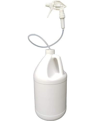 Premium Heavy Duty Remote Trigger Sprayer, 40” Extended Reach Hose White, 38/400 Neck Size Threaded Closure for Bottles and Containers