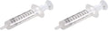 Acu-Life Kids & Baby Oral Dosage Syringe & Dispenser, Transparent, Easy to Use and Reusable, 2 TSP (10 ml) Capacity (Pack of 2) - size: Pack of 2