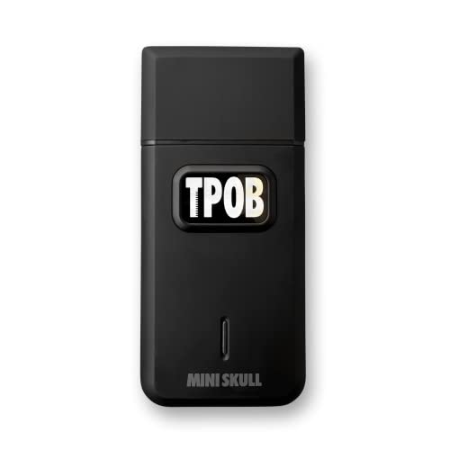 TPOB Slime 2 Barber Hair Clippers Trimmer Shaver Set for Men with Matte case and X Fade Blade (Black Pack) - color: Black Pack