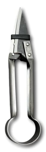 DUE BUOI Single Bow Straight Sheep Shears DB 160/25-2" 1/3 The Shortest Blade Length - 10" Total Length