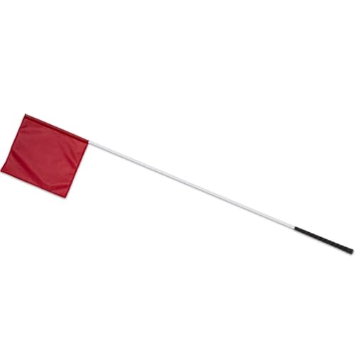 Premier 1 Livestock Sorting Flag – Cattle, Sheep & Goats, 2-Pack | High-visibility design. Durable flag with non-slip rubber grip. Extends reach for safe sorting. For cattle, sheep & goats.