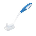 LOLA Pro Utility All Purpose Kitchen Cleaning Brush, Durable Bristles, Comfort Ergonomic Rubber Non-Slip Grip, Built-in Food Scraper, 1 Count - color: Utility All Purpose Brush, size: 1 Count