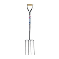 Spear & Jackson Neverbend Professional Digging Fork – Heavy-Duty Forged Carbon Steel Garden Fork for Tough Soil and Cultivation - style: Digging Fork