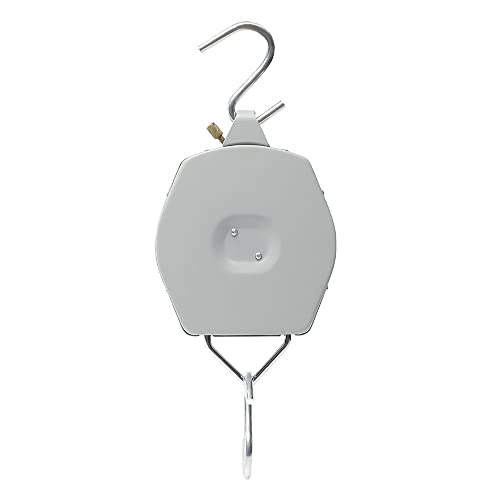 Spring Hanging Dial Scale,440lbs Industrial Hanging Scale,Spring Mechanical Hanging Scale for Kitchen Fishing,Mechanical Luggage Scale