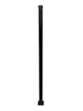Weatherables Livingston Aluminum Fence Kit – DIY Kit for Backyard and Garden Fencing, Made with Durable Powder-Coated Aluminum that Combats Rust, Fading, and Corrosion (51” Post with Welded Flange) - size: Livingston 51" Post with Welded Flange