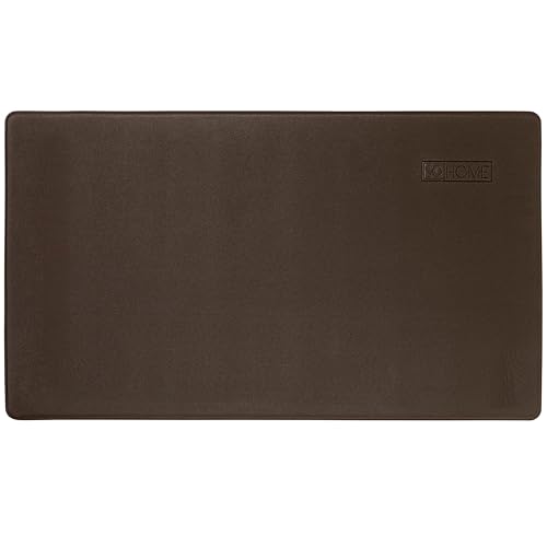Cozy Living Anti-Fatigue Kitchen Mat, Modern Farmhouse 17.5"x55" - color: Grey/Beige, size: 18"L x 18"W x 0.5"Th
