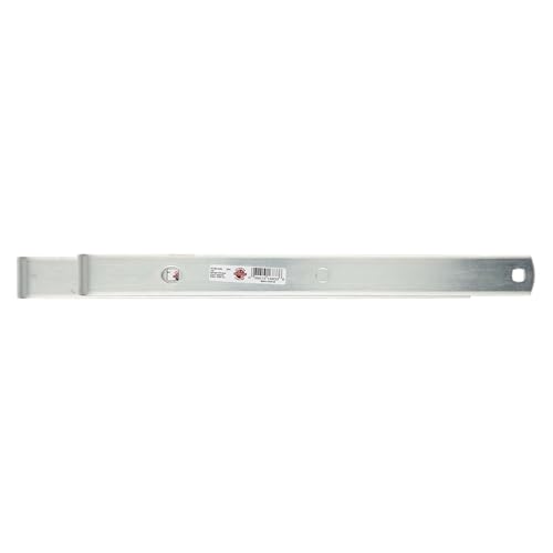 National Hardware Gate Hinge Strap, 16 in, Steel, Zinc Plated | Hot-Rolled Steel Strap for Wood Farm and Fence Gates; WeatherGuard Finish Resists Rust in Outdoor Use - size: 16 Inch x 3/4 Inch