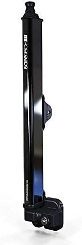 Safetech Hardware Magnetic Top Pull Gate Latch | Key Lockable Vertical Pull Gate Lock | Pool & Child Safety Gate Hardware | Kid & Pet Protection | Any Sqaure Post | SL-50H - 22” H Black - color: Black, size: 22" Magnetic Lock
