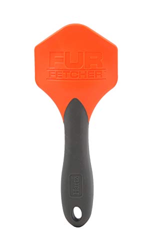 Hartz Groomer's Best Fur Fetcher De-Shedder Dog Brush,Black