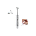 GEMQUEEN Piercing Ball Grabber Tool, 14-20G Taper for Changing Jewelry | Surgical Steel Flat Back Earrings Threader Tool Insertion Pin, Body Piercing Kit for Ear Rook Conch Nose Lip Jewelry Removal - style: Ball Grabber Tool