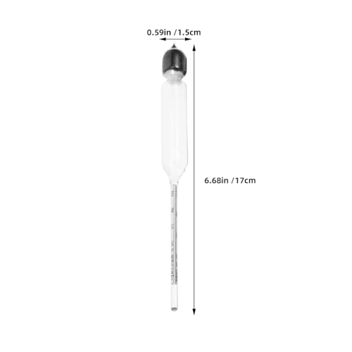 Milk Density Meter 2-Pack Lactometer for Milk and Goat Portable Hydrometer for Kitchen Liquid Measurement Precise Tester for Various Liquids 6.69 in