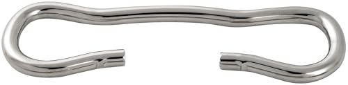 Jeffers Stainless Steel Bucket Hook for Barn, Stable, and Trailer, Metal Utility Hook for Hanging Water Buckets, Feed Pails, Tack, Halter, Lead Rope, Livestock, Equestrian, Stall Hardware - 1 Pack