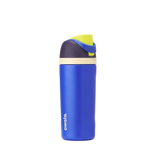 Owala FreeSip Kids Stainless Steel Water Bottle 16 oz Celestial Sphere - color: Celestial Sphere, size: 16 Ounces