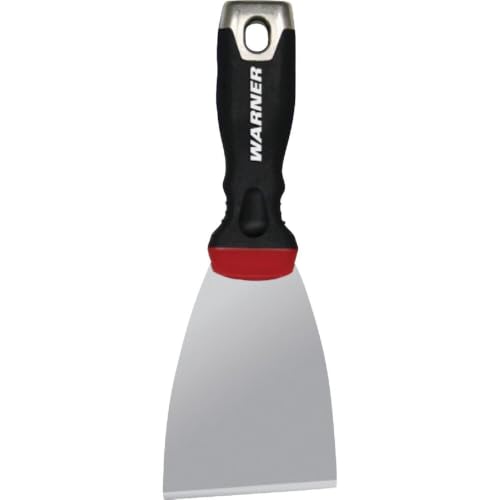 Warner PROGRIP 3 In. Stiff Scraper with Hammer Cap - 1 Each - size: 3 Inch, style: Stiff Putty Knife with Hammer Cap