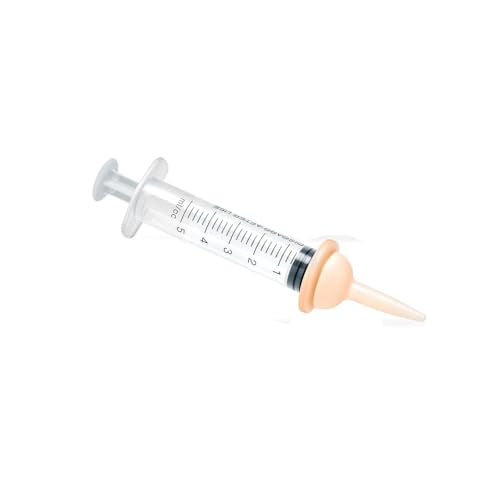 Silicone Nursing Bottle + Feeding Syringes for Kittens & Small Animals – Includes Feeding Nipples, Syringes, 20ml Bottle for Puppies, Rabbits, Newborn Animals – BPA-Free, Reusable, Anti-Leak