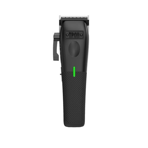 TPOB Play Barber Hair Clippers for Men 7500 RPM with Rubber Grips (Blackout) - color: Blackout