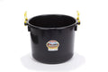 Little Giant® Plastic Muck Tub | Durable & Versatile Utility Bucket with Handles | Muck Bucket | Durable Handles | 40 Quart | Black - color: Black, size: 40 quart