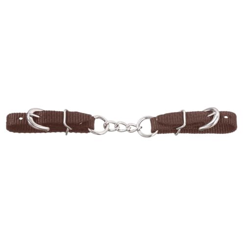 Tough 1 Nylon Curb Strap - color: Brown