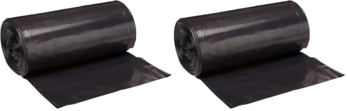 AmazonCommercial Construction Contractor Bag, Puncture Resistant, 42 Gallon, 3 Mil, 50 Count (Pack of 2)